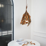 Dried Branch Leaf Pendant Lamp - Lamp Outdoor