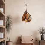 Dried Branch Leaf Pendant Lamp - Lamp Outdoor