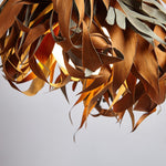 Dried Branch Leaf Pendant Lamp - Lamp Outdoor