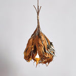 Dried Branch Leaf Pendant Lamp - Lamp Outdoor