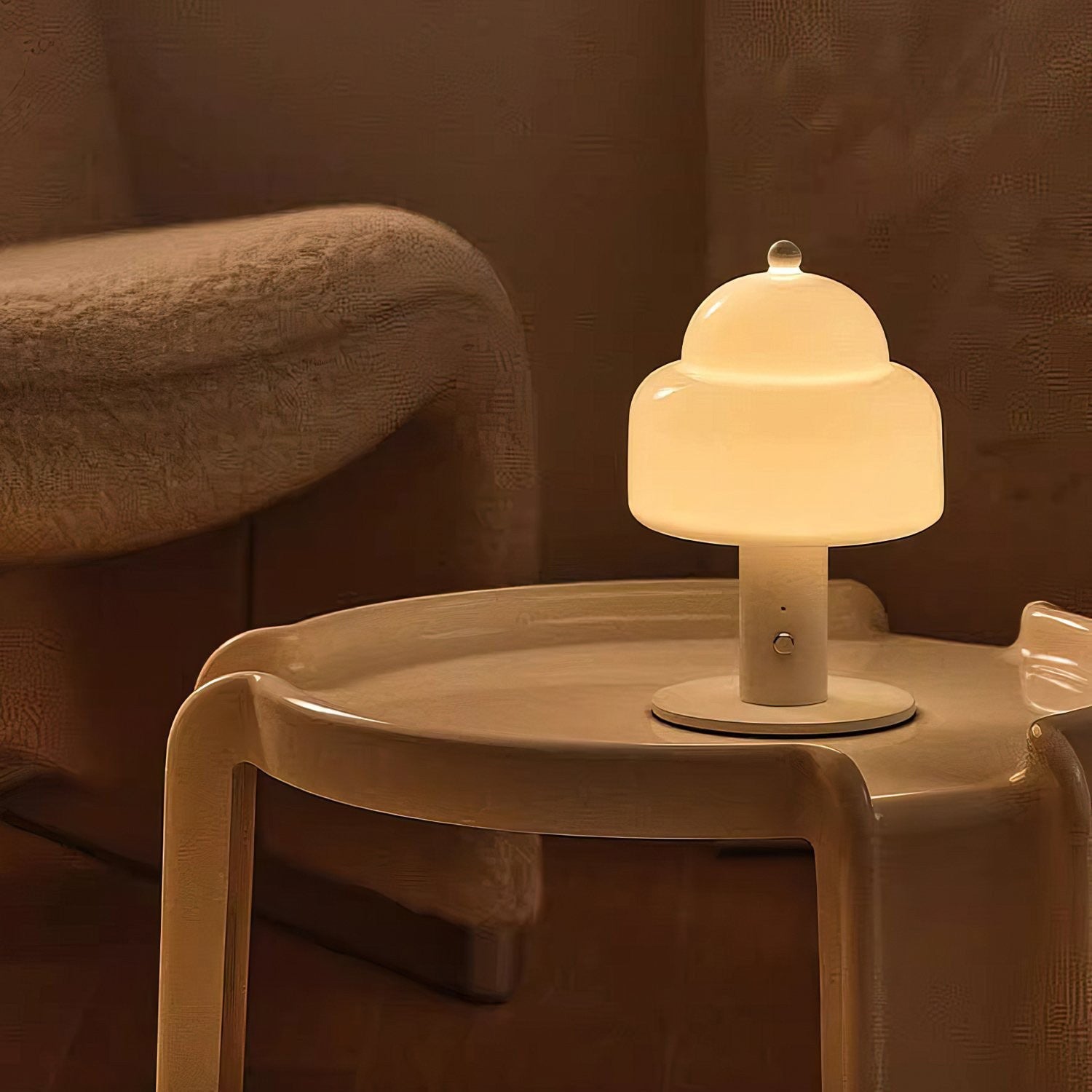 Drome Modern Glass Table Lamp