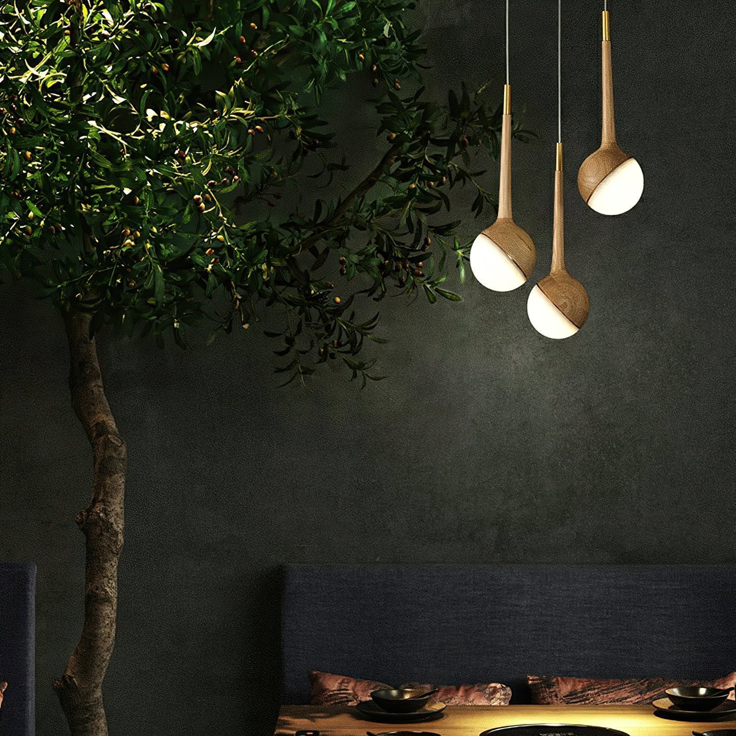 Aurora Chandelier Droplet LED - Lamp Outdoor