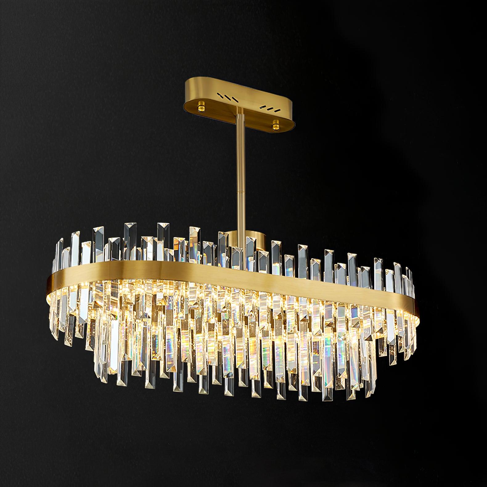 Drum Glass Chandelier - Lamp Outdoor