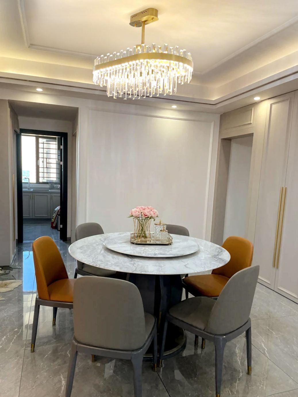 Drum Glass Chandelier - Lamp Outdoor