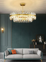 Drum Glass Chandelier - Lamp Outdoor