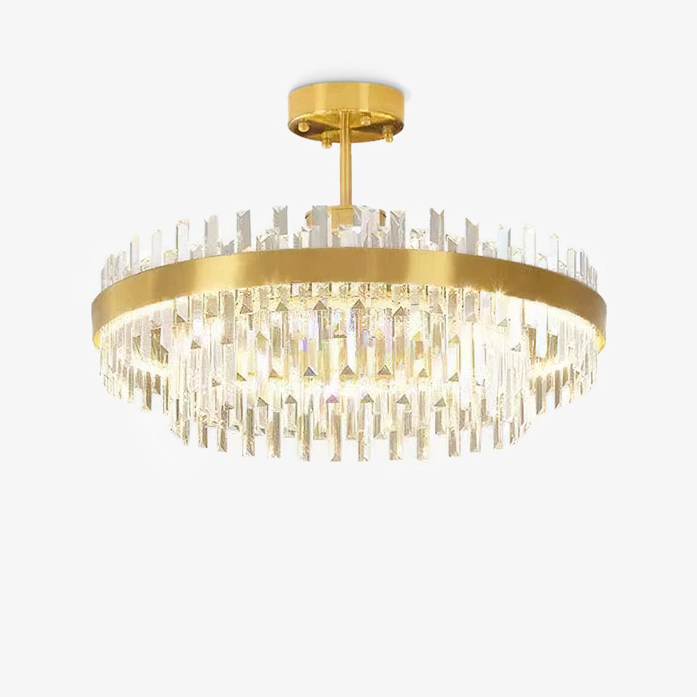 Drum Glass Chandelier - Lamp Outdoor