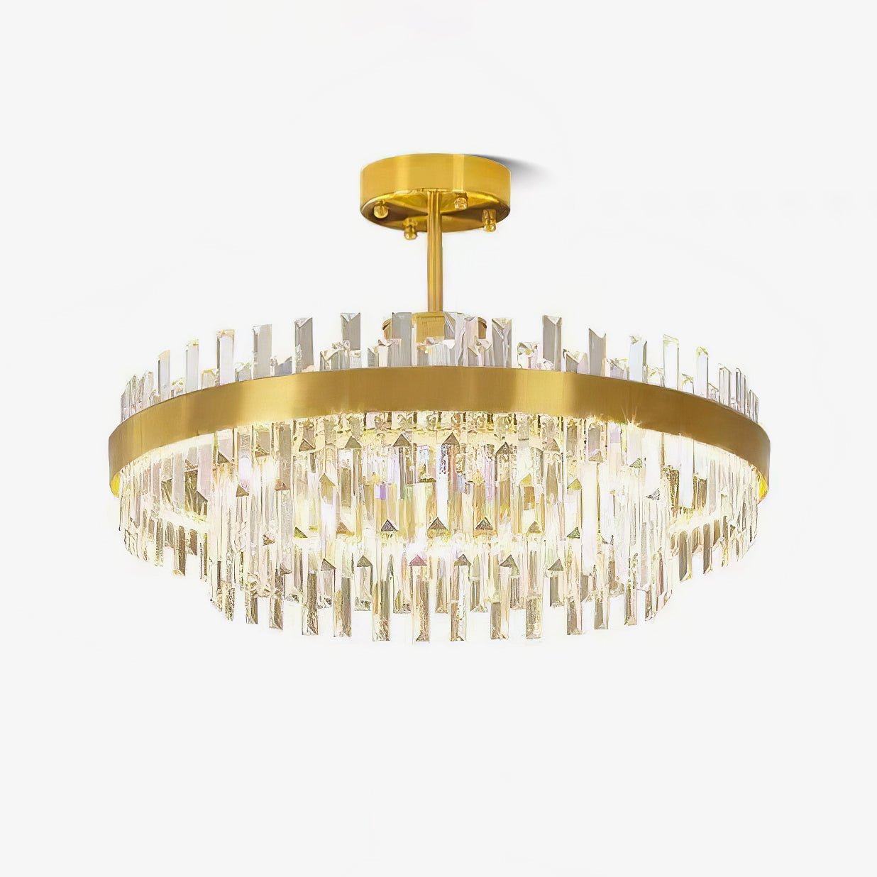 Drum Glass Chandelier - Lamp Outdoor