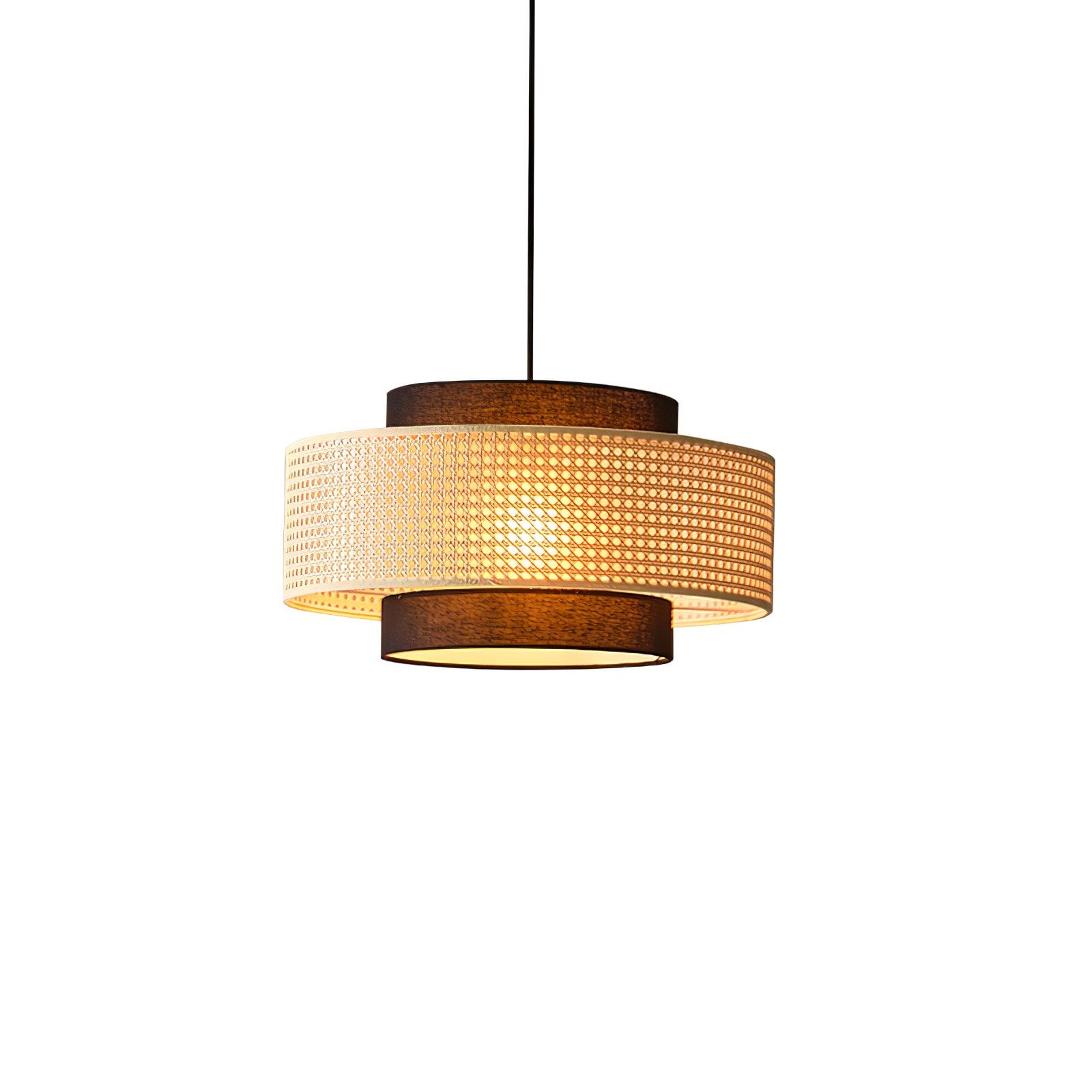 Drum Shade Pendant Light - Lamp Outdoor