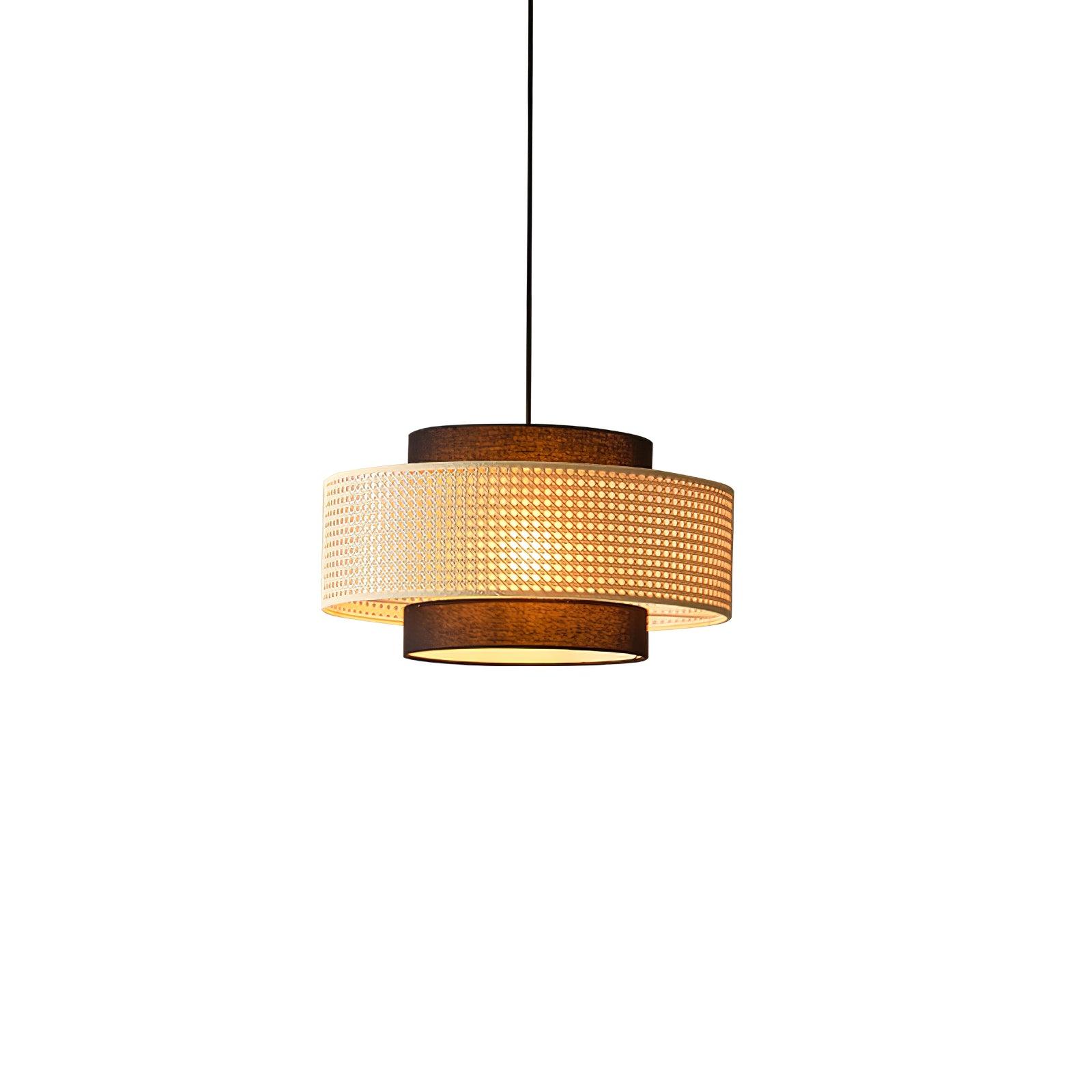 Drum Shade Pendant Light - Lamp Outdoor