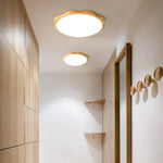 Drum Wood Ceiling Lamp - Lamp Outdoor