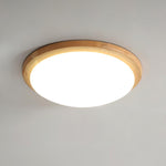 Drum Wood Ceiling Lamp - Lamp Outdoor