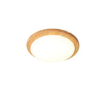 Drum Wood Ceiling Lamp - Lamp Outdoor