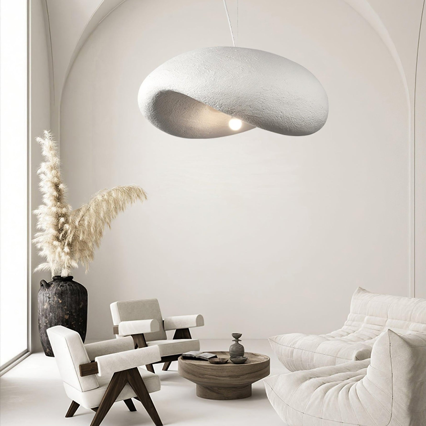 Nomo Modern Cloud-shape Wabi Sabi Style Pendant Light - Lamp Outdoor