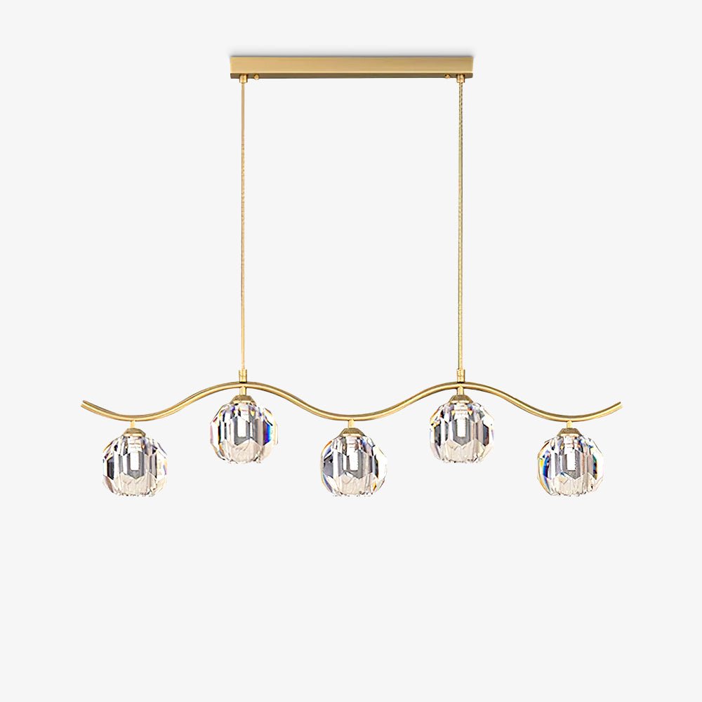 Eara Crystal Chandelier - Lamp Outdoor
