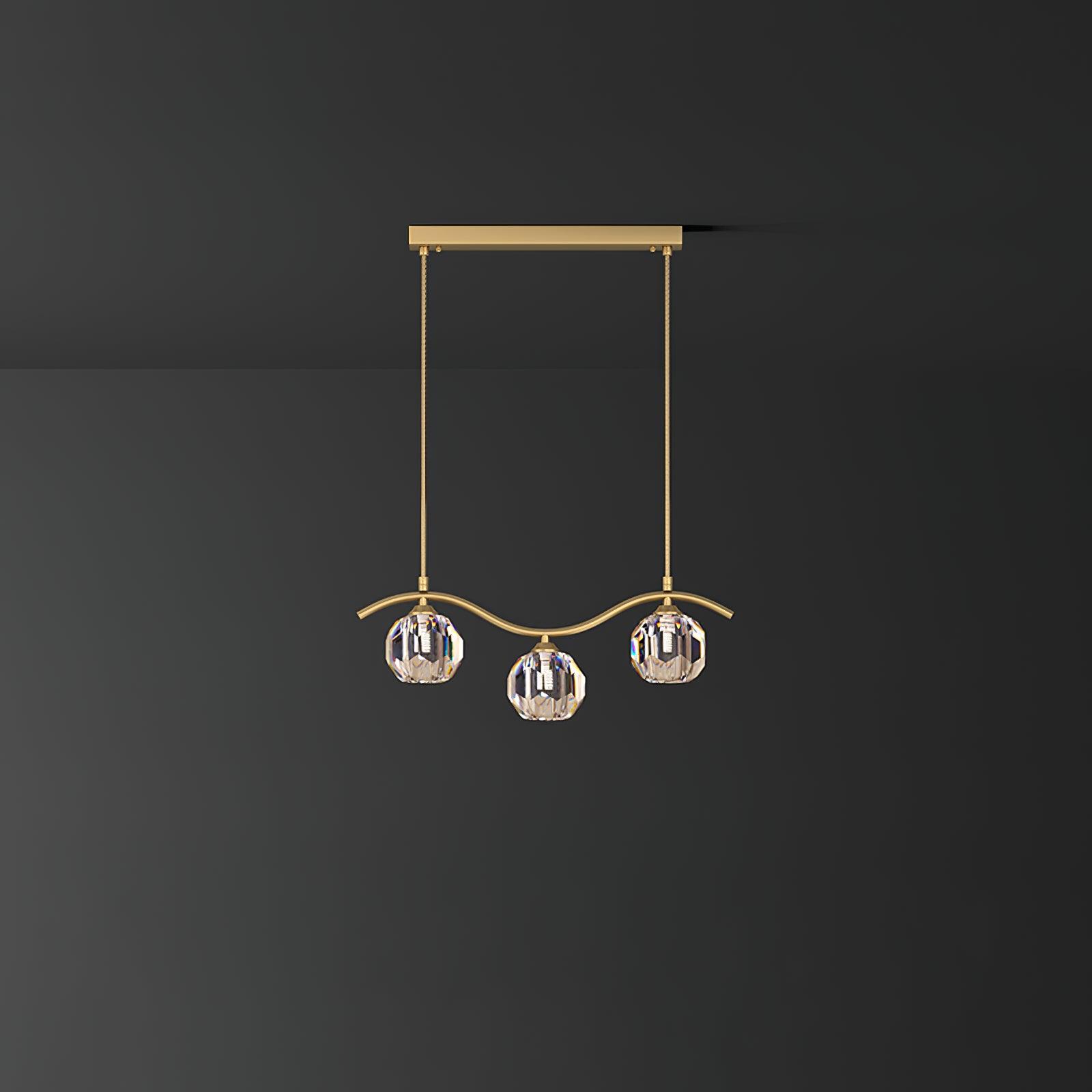 Eara Crystal Chandelier - Lamp Outdoor