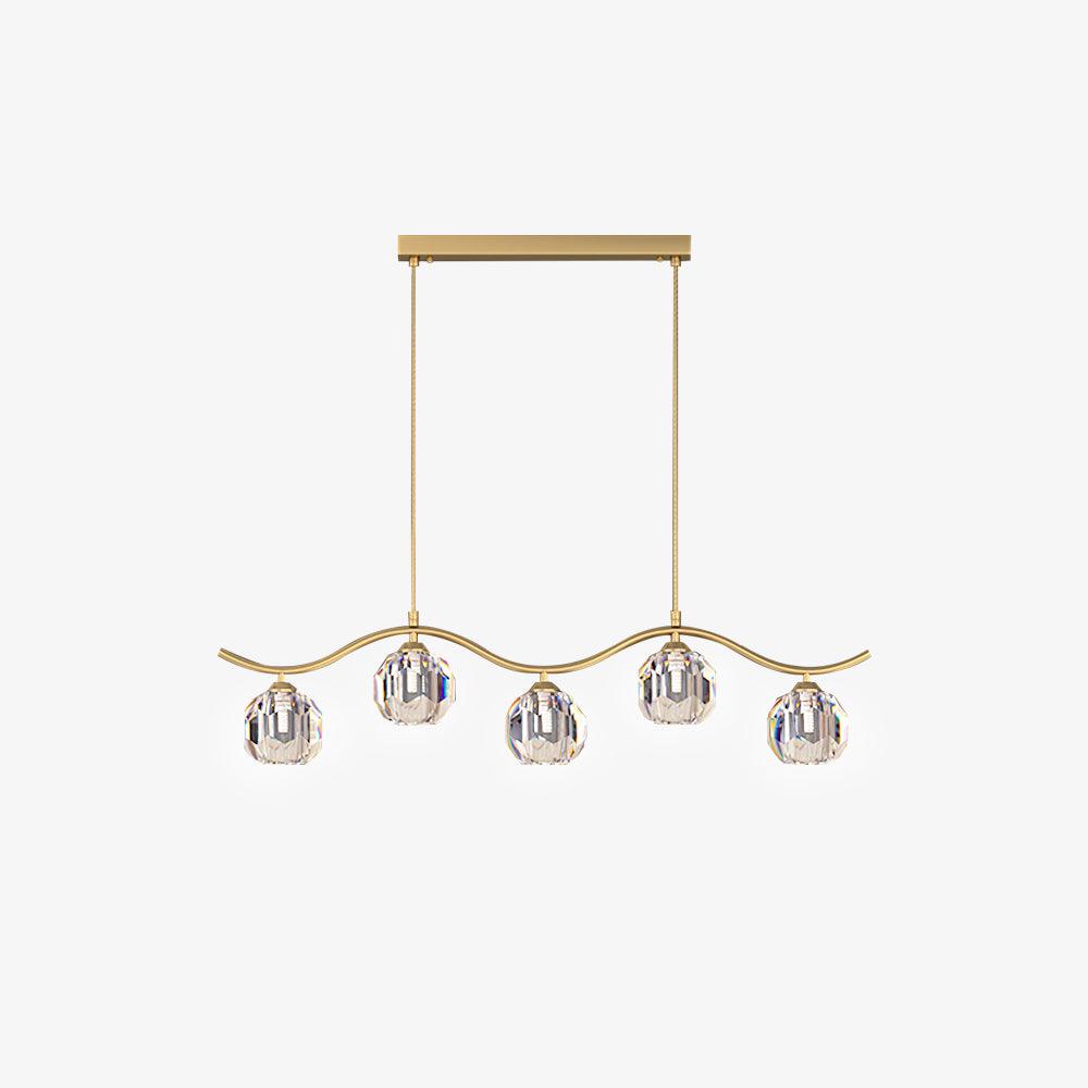 Eara Crystal Chandelier - Lamp Outdoor