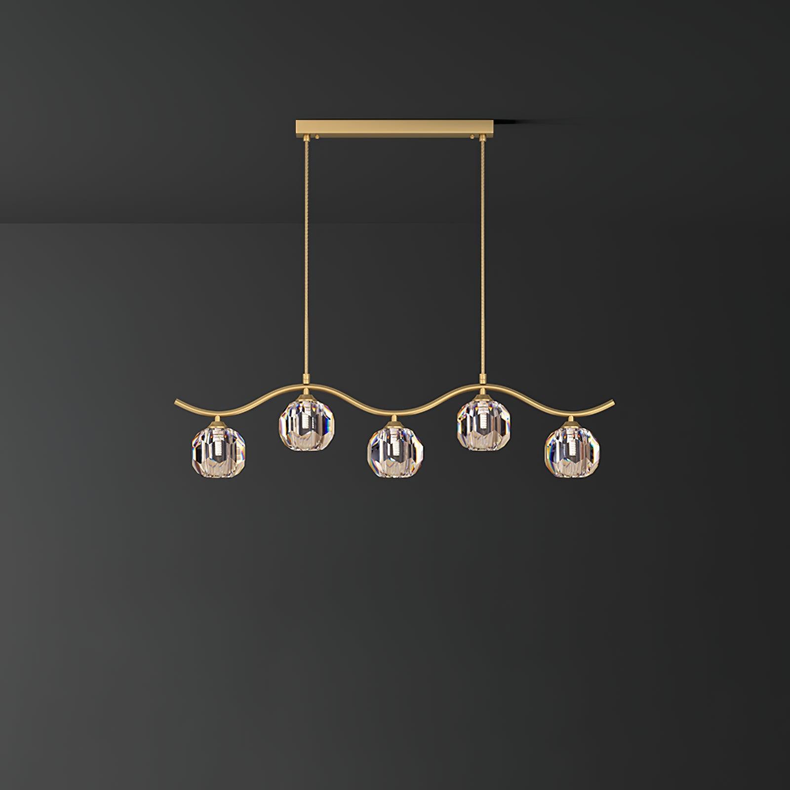 Eara Crystal Chandelier - Lamp Outdoor