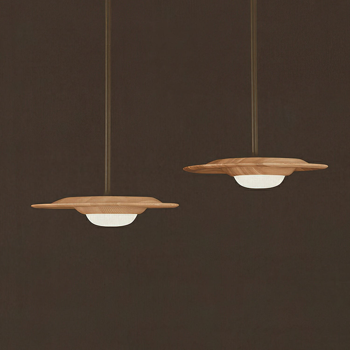 Cesilis Wood Pendant Light - Lamp Outdoor