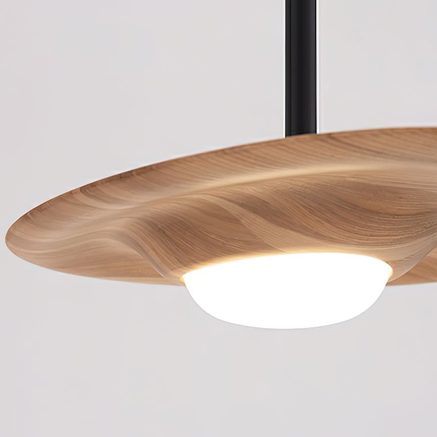 Cesilis Wood Pendant Light - Lamp Outdoor