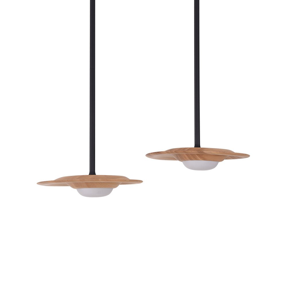 Cesilis Wood Pendant Light - Lamp Outdoor