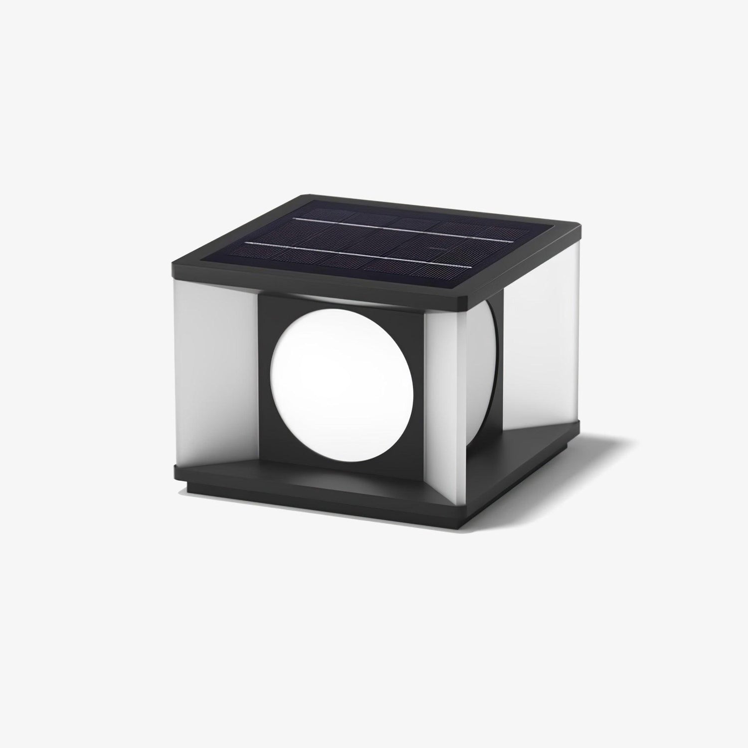 Eclipse Cube Outdoor Post Light - Lamp Outdoor