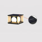 Eclipse Cube Outdoor Post Light - Lamp Outdoor