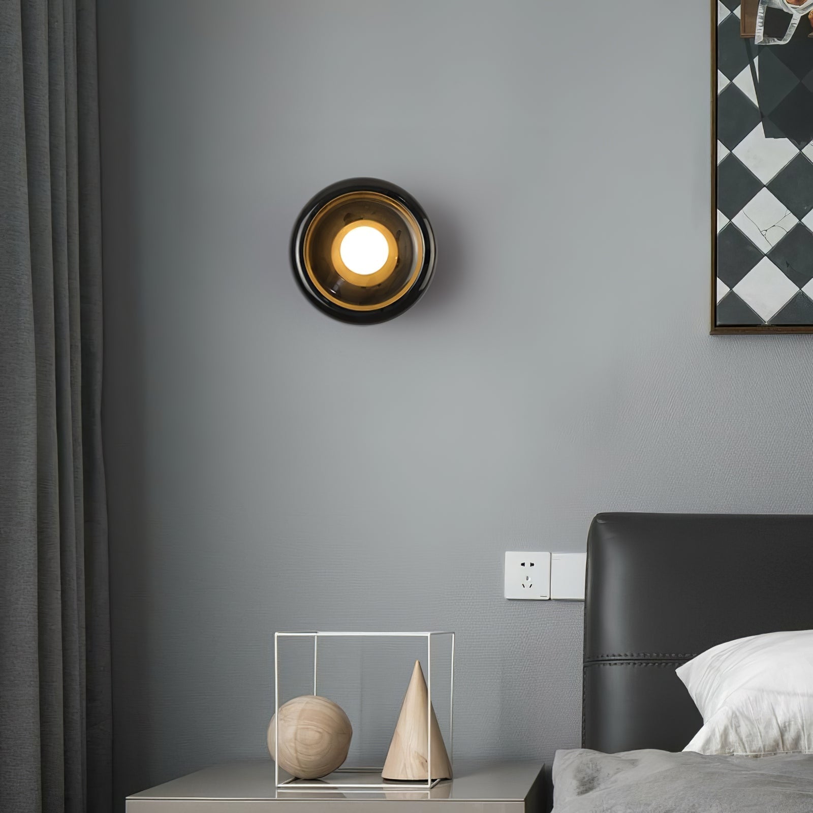 Eclipse Jade Wall Sconce - Lamp Outdoor