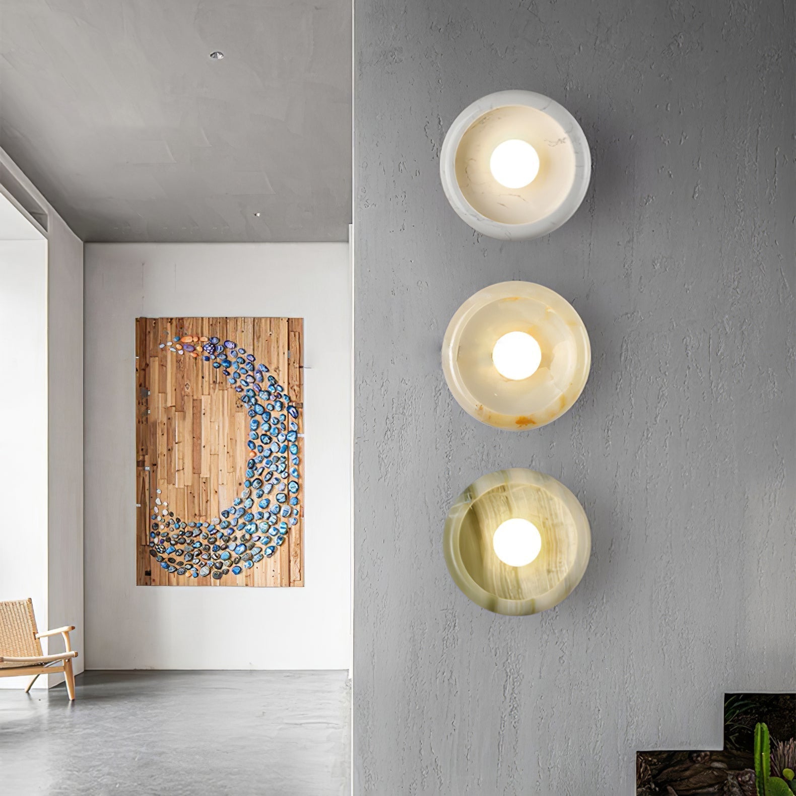 Eclipse Jade Wall Sconce - Lamp Outdoor