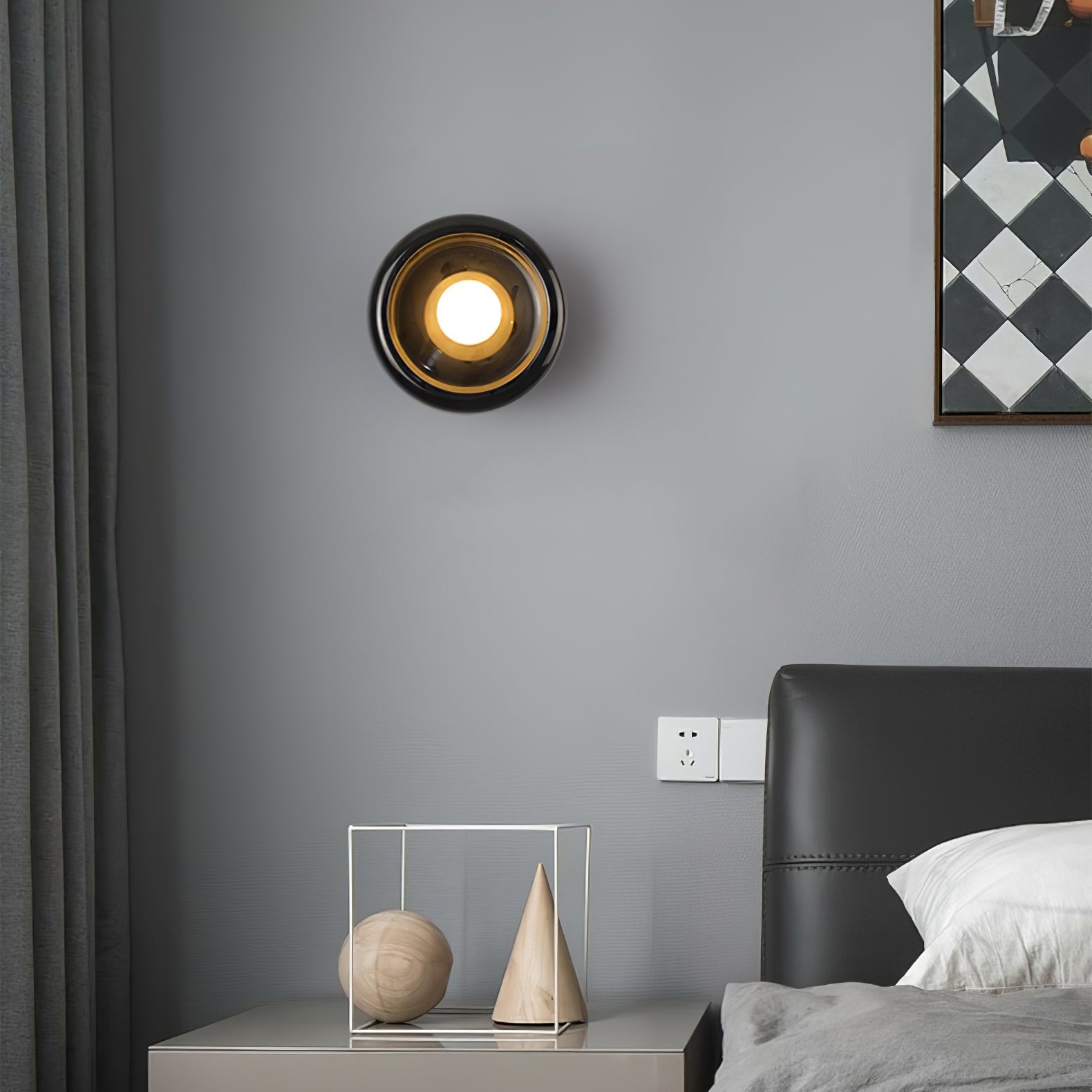 Eclipse Jade Wall Sconce - Lamp Outdoor