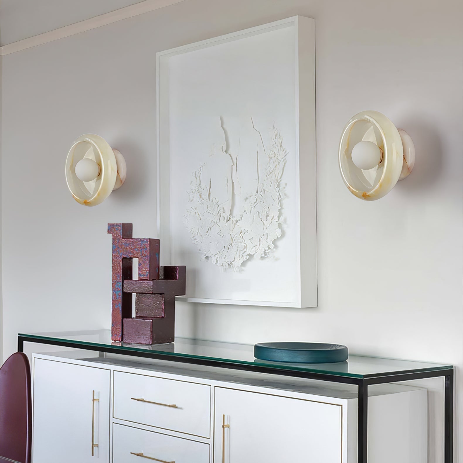 Eclipse Jade Wall Sconce - Lamp Outdoor