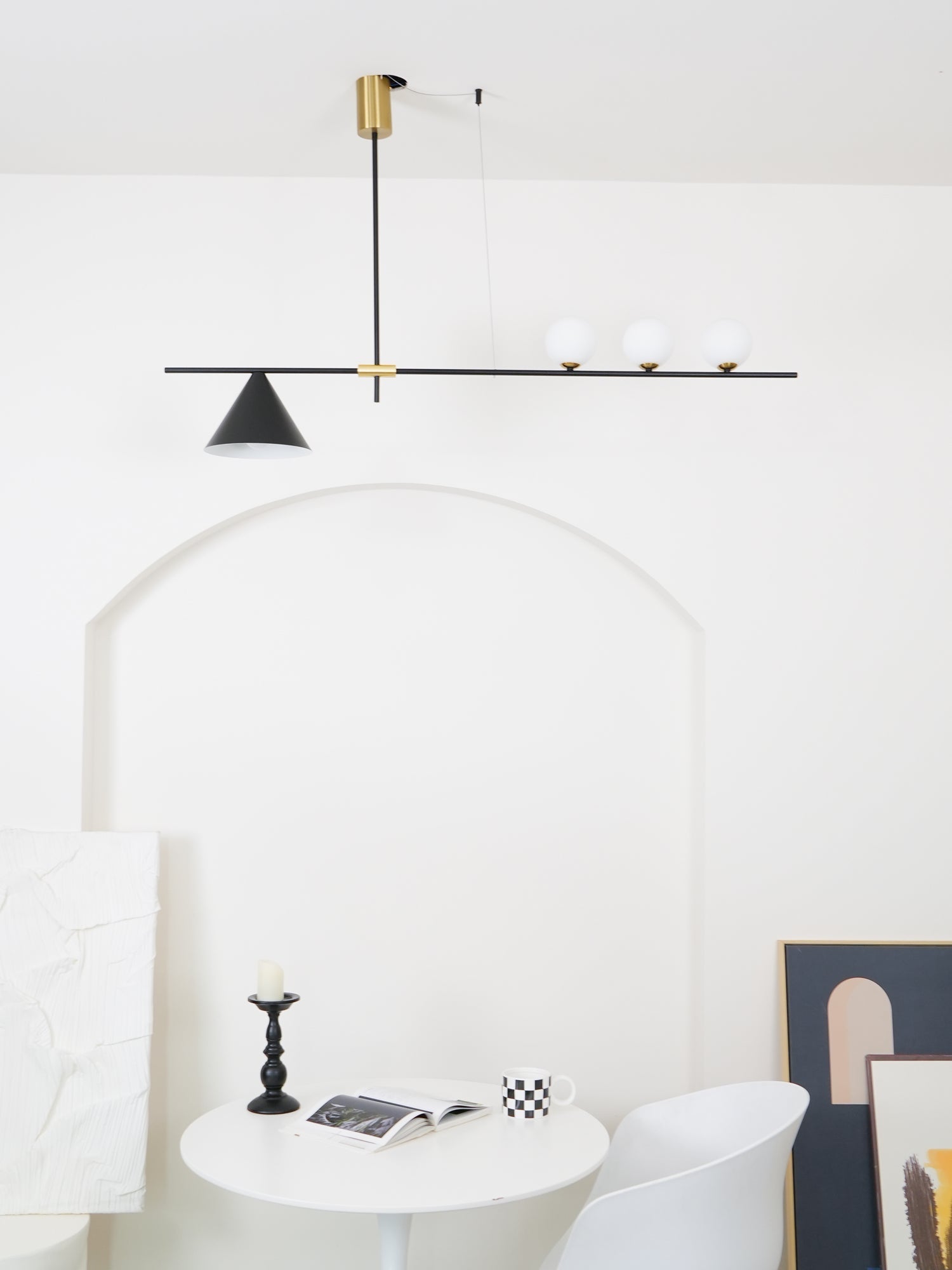 Eclipse Linear Suspension Light - Lamp Outdoor