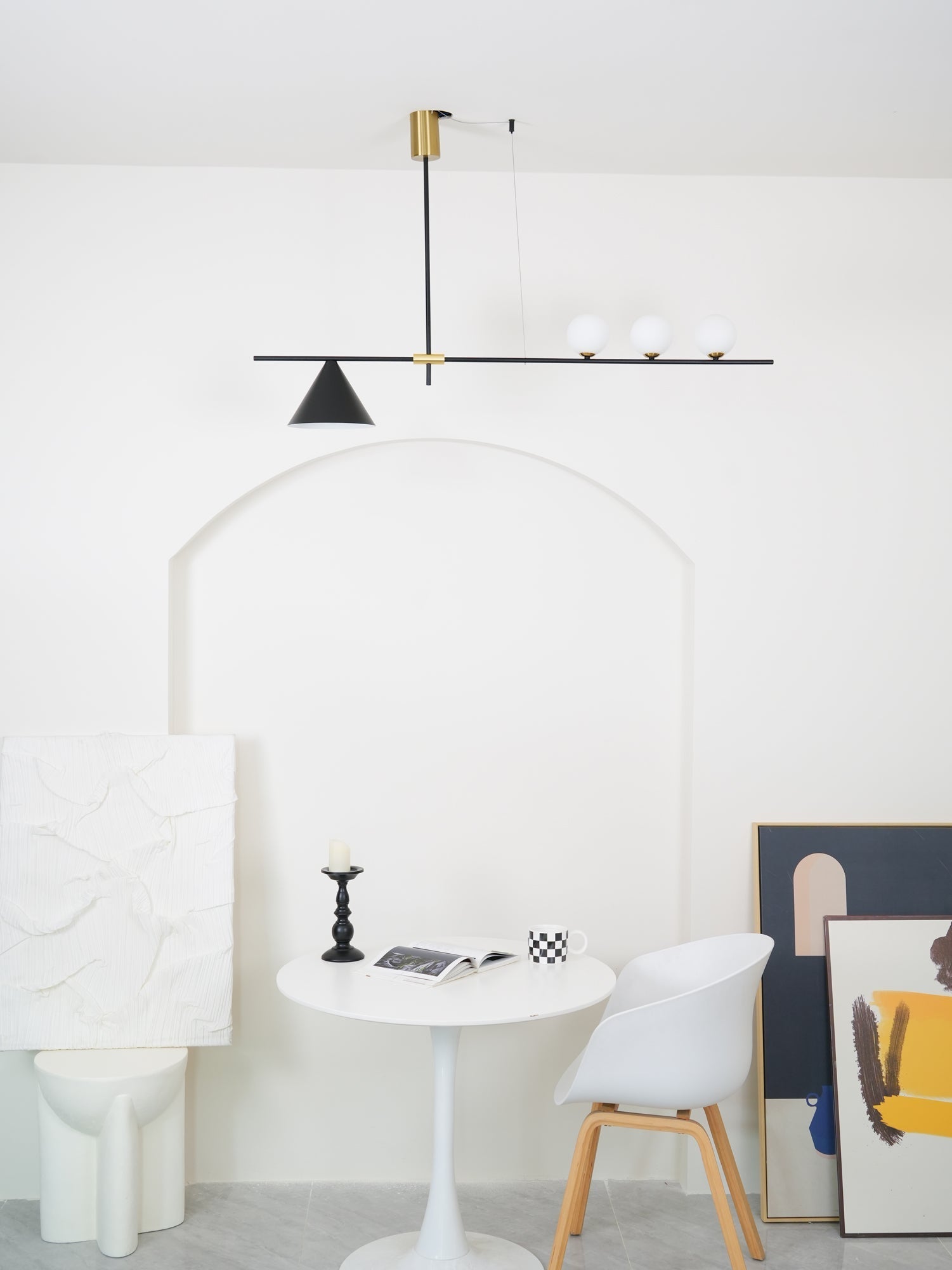 Eclipse Linear Suspension Light - Lamp Outdoor