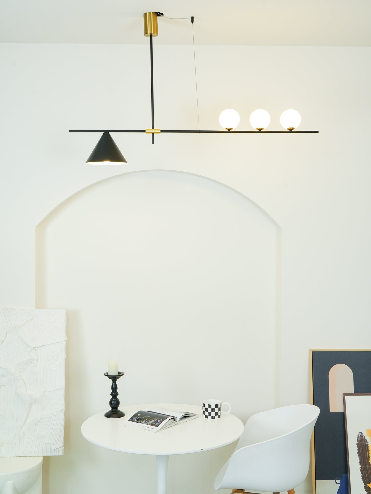 Eclipse Linear Suspension Light - Lamp Outdoor