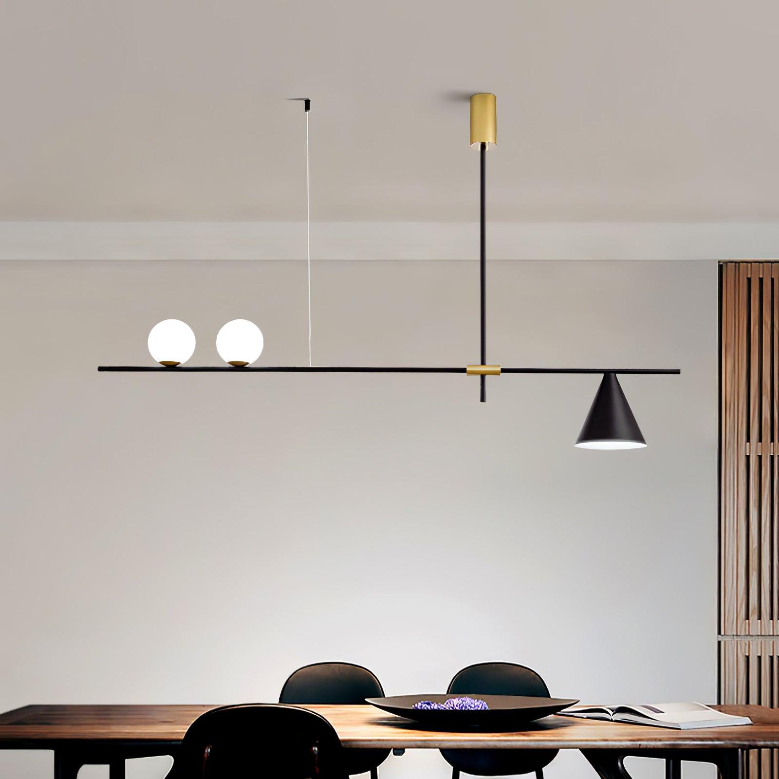 Eclipse Linear Suspension Light - Lamp Outdoor
