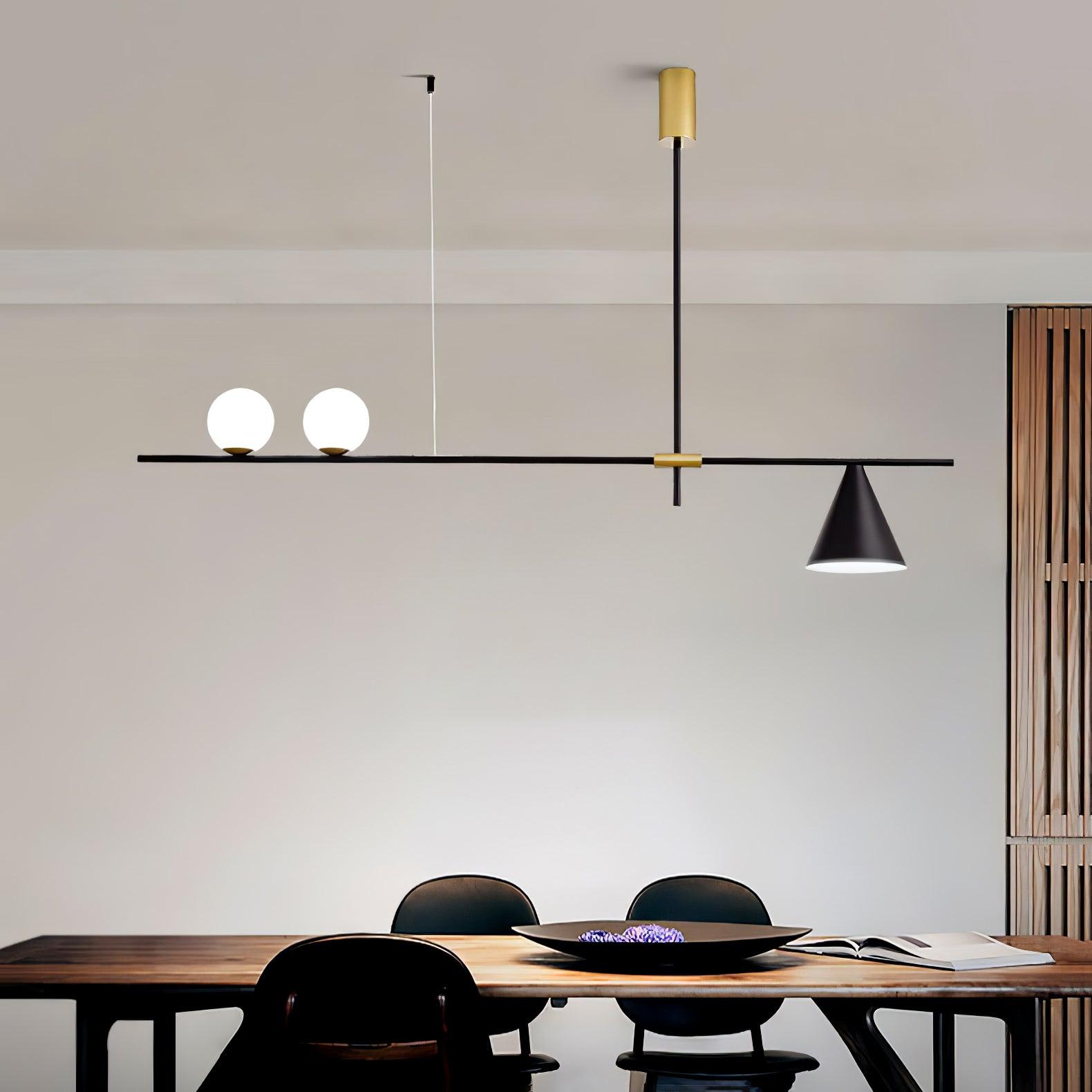 Eclipse Linear Suspension Light - Lamp Outdoor