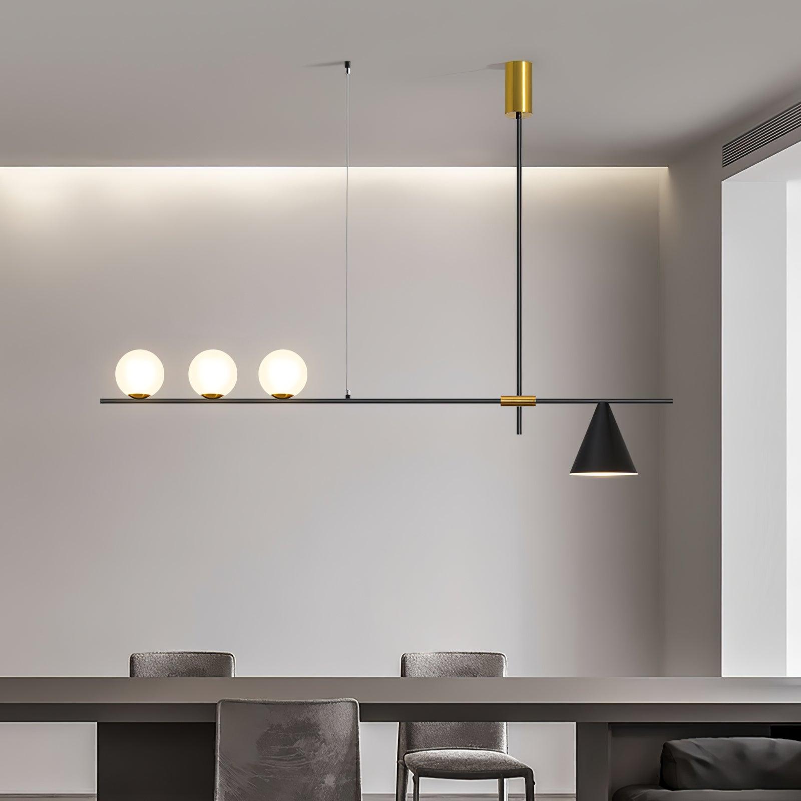 Eclipse Linear Suspension Light - Lamp Outdoor