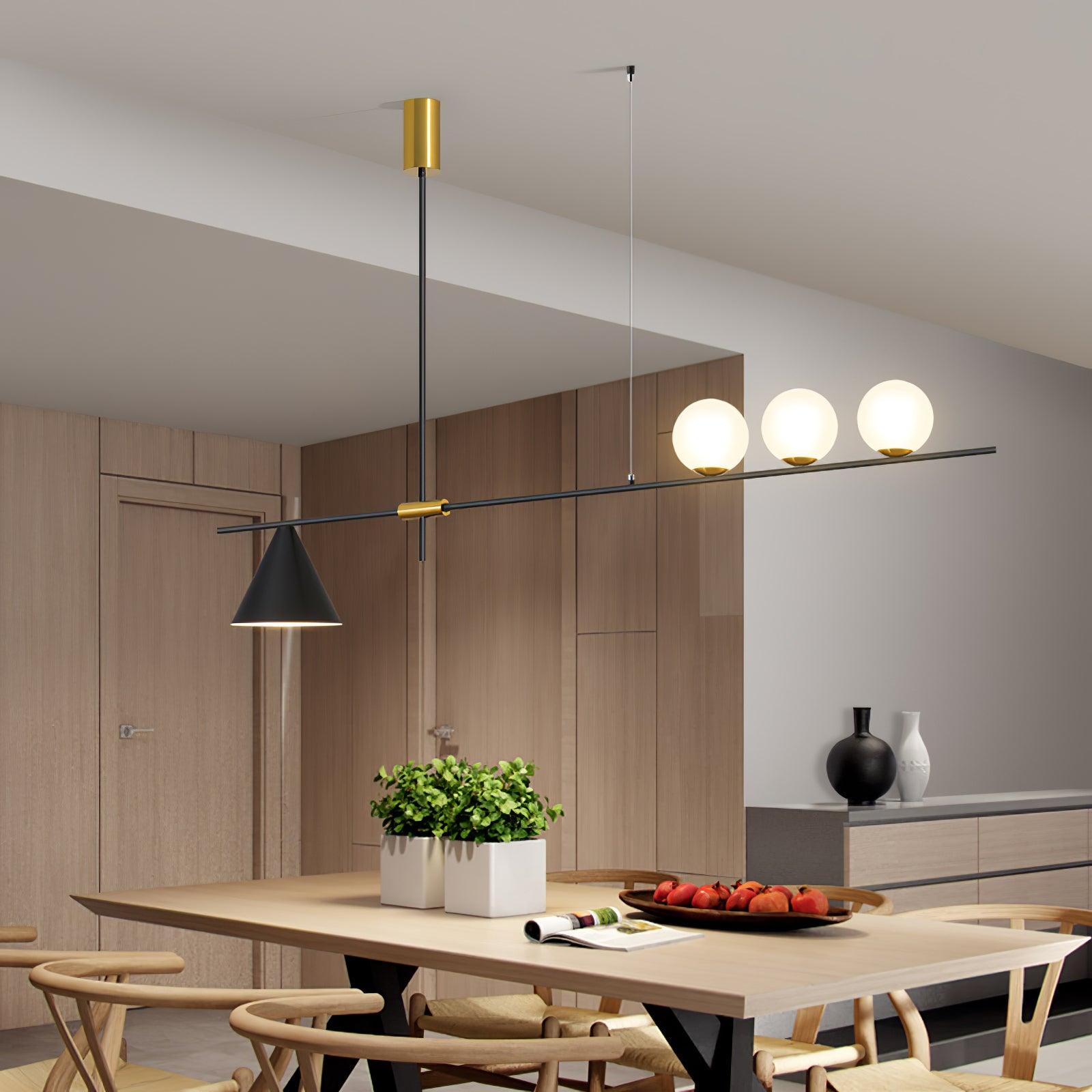 Eclipse Linear Suspension Light - Lamp Outdoor