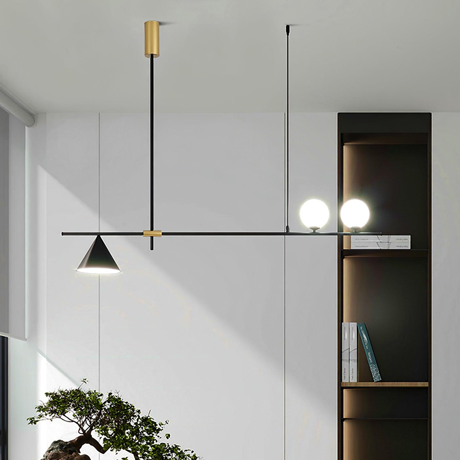 Eclipse Linear Suspension Light - Lamp Outdoor