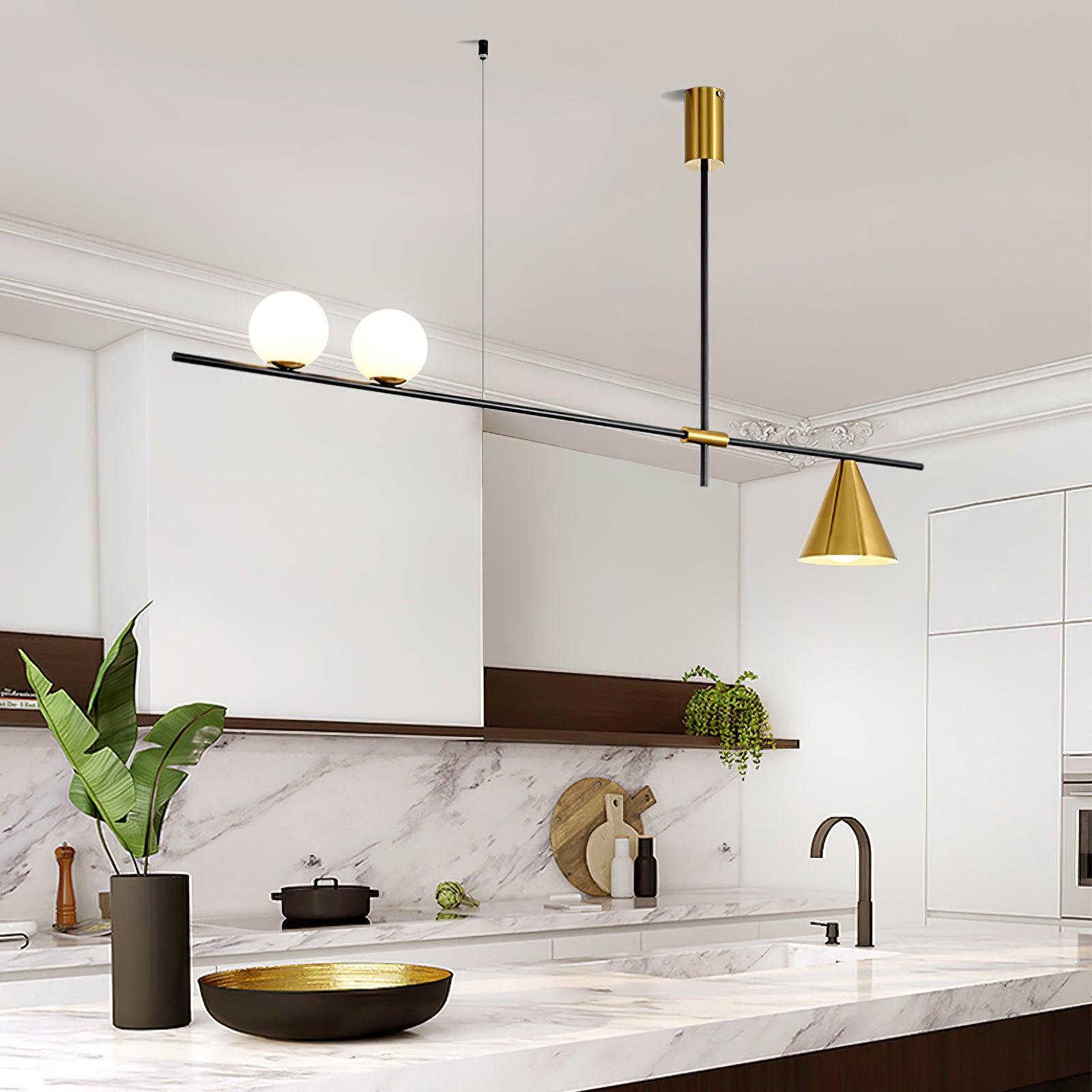 Eclipse Linear Suspension Light - Lamp Outdoor