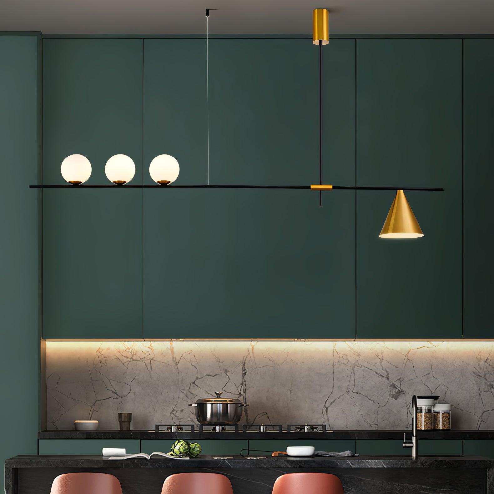 Eclipse Linear Suspension Light - Lamp Outdoor
