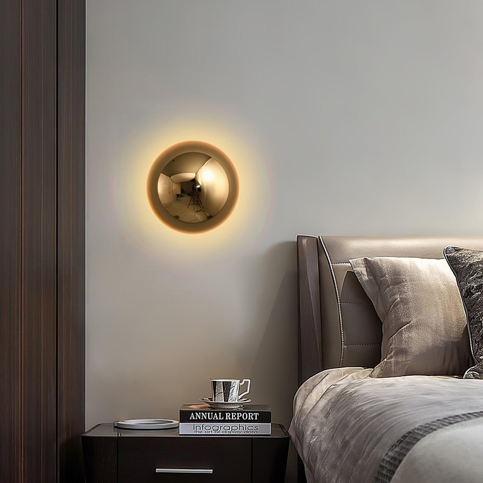 Aurum Sphere Wall Sconce - Lamp Outdoor