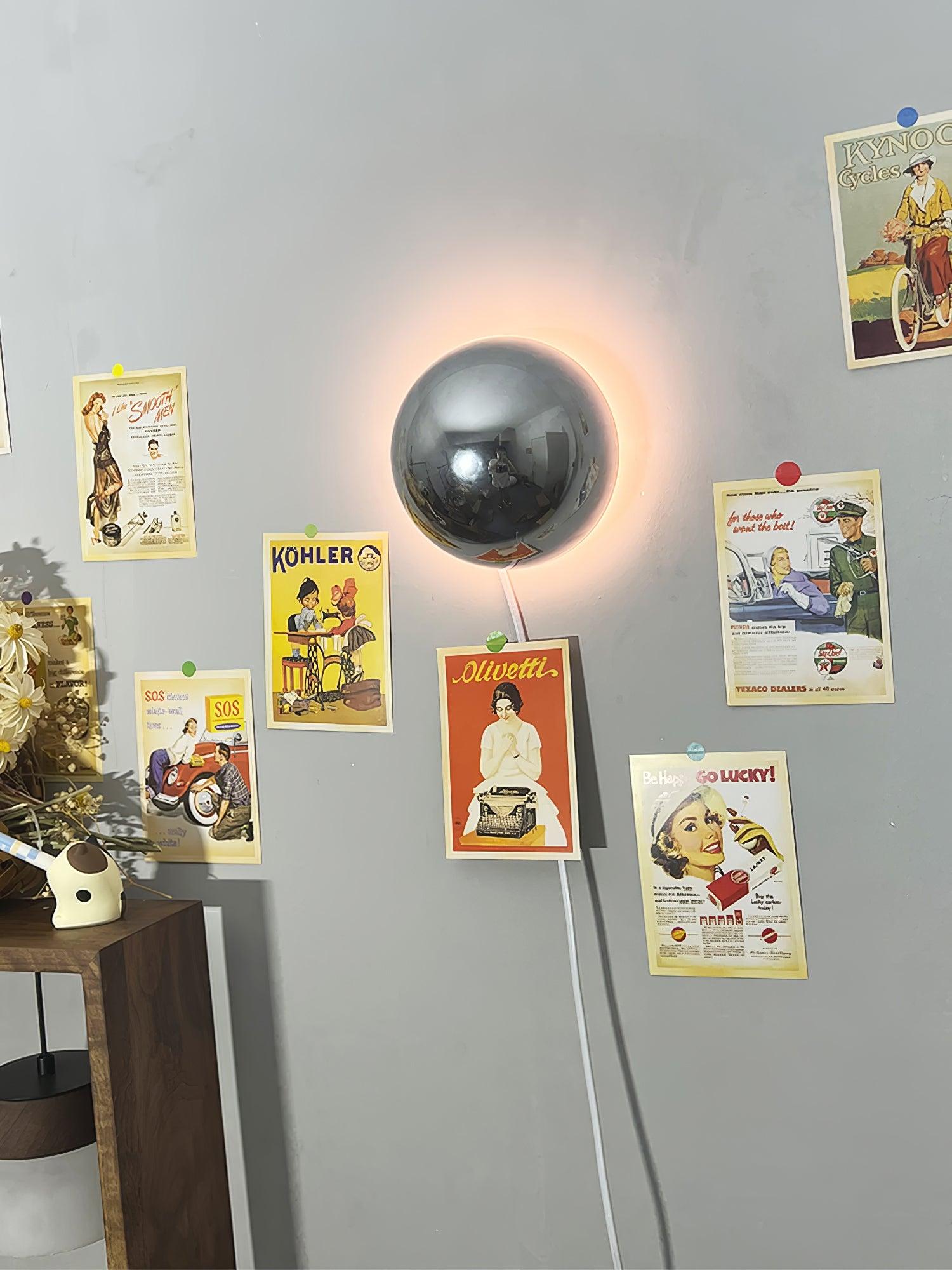 Aurum Sphere Wall Sconce - Lamp Outdoor