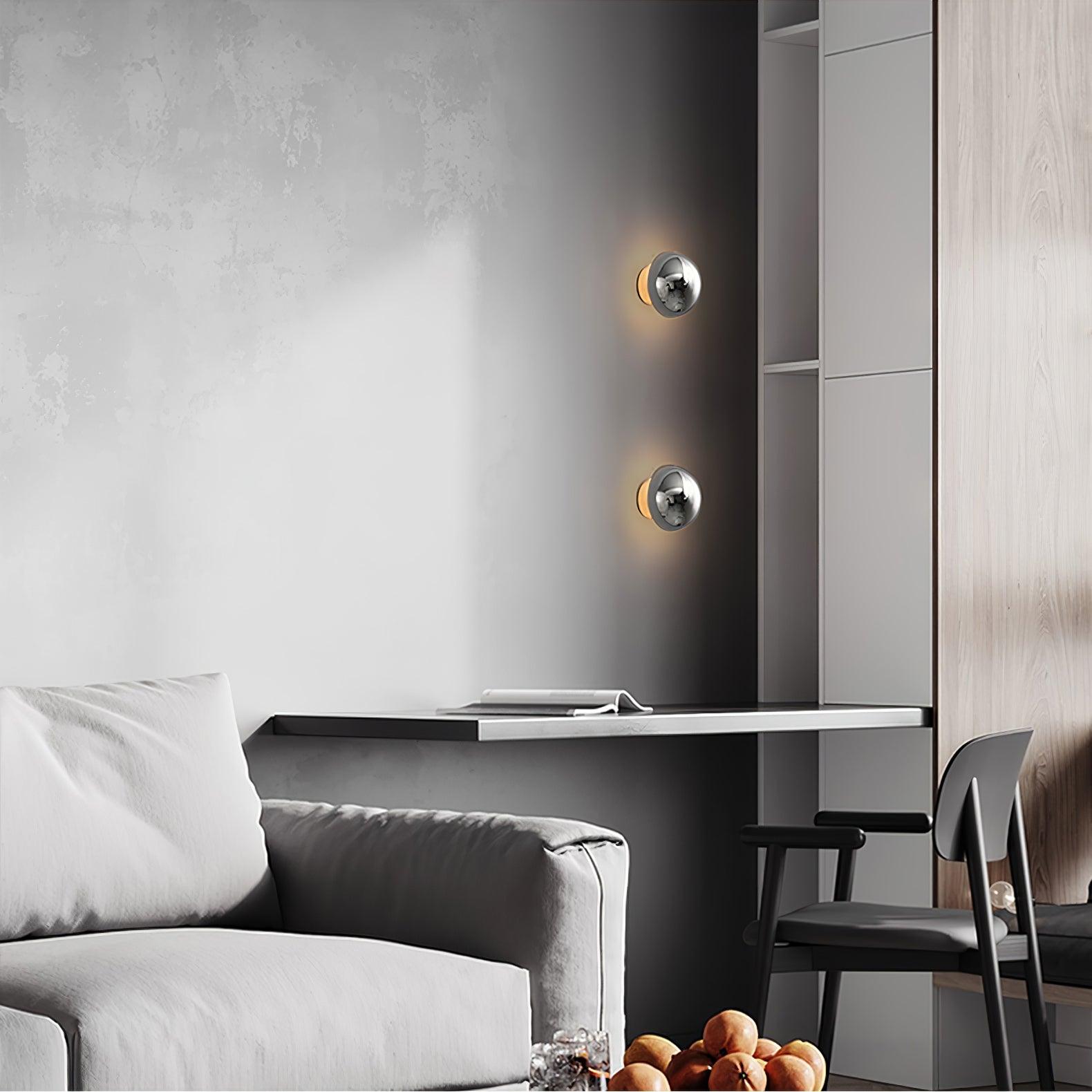 Aurum Sphere Wall Sconce - Lamp Outdoor