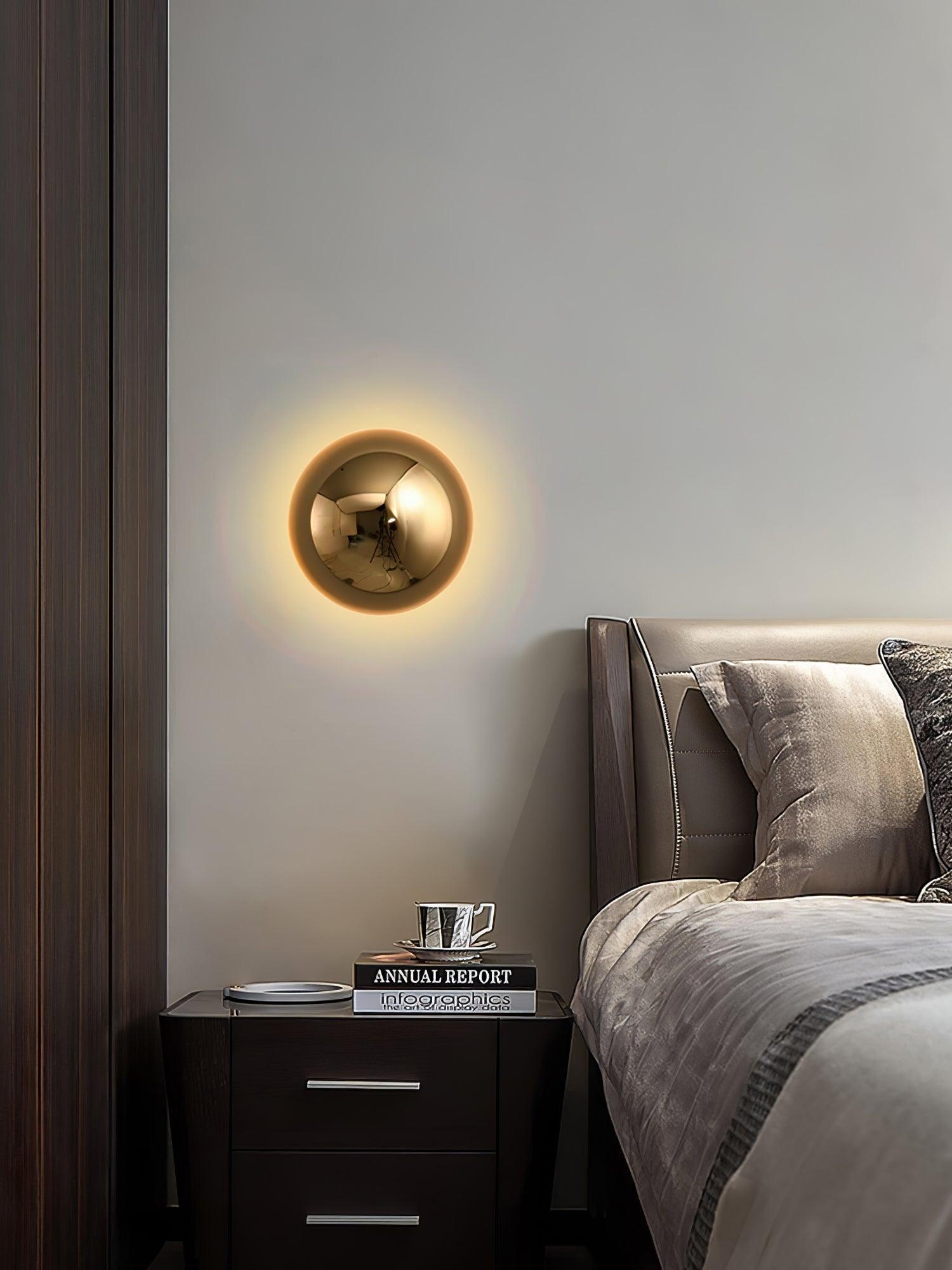 Aurum Sphere Wall Sconce - Lamp Outdoor