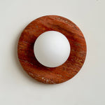 Amber Vintage Marble Wall Light - Lamp Outdoor