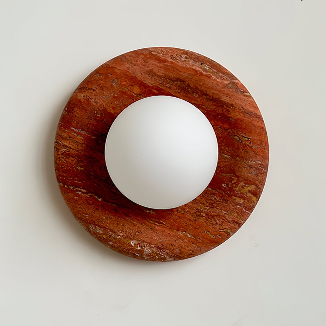 Amber Vintage Marble Wall Light - Lamp Outdoor