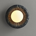 Amber Vintage Marble Wall Light - Lamp Outdoor