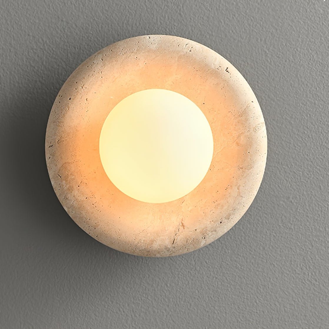 Amber Vintage Marble Wall Light - Lamp Outdoor