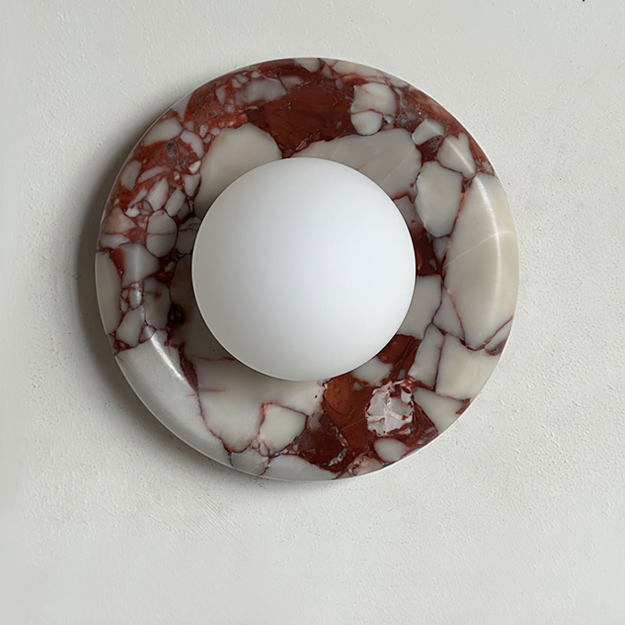 Amber Vintage Marble Wall Light - Lamp Outdoor