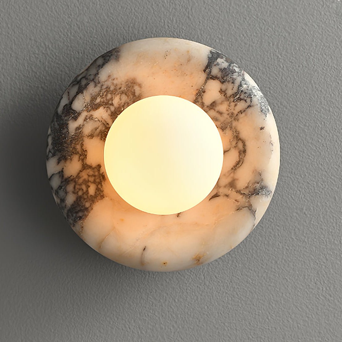 Amber Vintage Marble Wall Light - Lamp Outdoor
